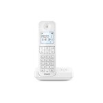 T�l�phone sans fil philips fixe avec r�pondeur d2751w solo blanc
