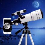 T�lescope astronomique 150x adapt� aux enfants et aux d�butants livr� avec tr�pied connectivit� bluetooth ...