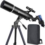 T�lescope astronomique eaconn 600mm 80mm - portable et compact pour d�butants