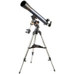 T�lescope r�fracteur celestron 21064 astromaster 90 eq - diam�tre 90mm - grossissement 50x � 100x - poids ...