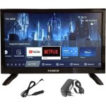 Tlviseur intelligent tber 185 pouces - android 11 - full hd - 12v / 24v / 230v