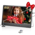 Tlviseur portable lcd - svatv - 18 pouces - tuner dvb / t2 - full hd 1080p - entres usb / hdmi / av ...