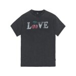 Temps des cerises - t - shirt - noir d�lav� - xs - noir - tee - shirts et polos femme