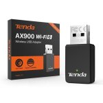 Tenda cl wifi puissante ax900 adaptateur usb wi - fi pour pc dongle wifi bi - bande 5g / 2. 4g soft ...