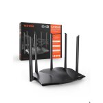 Tenda rx12 pro routeur wifi 6 ax3000 dual band gigabit 2404mbps / 5ghz + 574 mbps / 2. 4ghz 4 ports gigabit ...