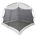 Tente anti - moustiques imperm�able - vidaxl - 320x320x218 cm - gris - polyester - r�sistant aux uv - ...