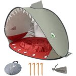 Tente anti uv b�b�pop up tente de plageabri camping voyage vec clous de sol prot�ge vent / soleil / sableabri ...