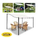 Tente auvent - 300d toile - imperm�able - 2. 5m x 2. 6m - ext�rieur