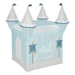 Tente chteau fort 130x78cm bleu - atmosphera createur dinterieur