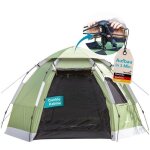 Tente dme camping - skandika namsos 2 sleeper protect quick - start - 2 pers - protection anti - uv ...