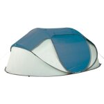 Tente familiale 4 personnes coleman galiano 4 - 1 chambre - imperm�able 2000mm - toile anti - uv