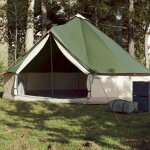 Tente familiale tipi 6 personnes vert imperm�able