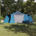 Tente familiale - tipi bleue - 8 personnes - �tanche - montage manuel