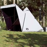 Tente familiale - vidaxl - tipi 6 personnes - impermable - tissu occultant - lger et portable