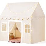 Tente de jeu tiny land avec tapis et lumi�res - cabane pour enfants 3 - 13 ans
