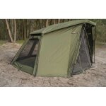 Tente - rcg - casquette de toit alpha x1 - vert olive - extension avant