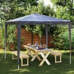 Tente de réception / chapiteau - professionnelle - 25x25 m anthracite 90 g / m² a1 Tente de réception / chapiteau - professionnelle - 25x25 m anthracite 90 g / m² a1
