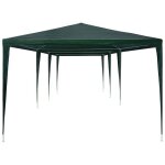 Tente de rception / tonnelle lemon anti - uv 3x9 m pe vert t20