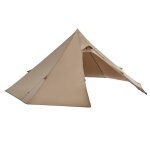 Tente tipi - duoku - yt - 01 - 2 personnes - imperm�abilit� pu2500 mm - r�sistante au vent et � leau