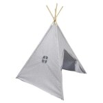 Tente tipi grise 120x120x160cm - apache