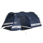 Tente tunnel skandika kambo 4 - tente camping 4 personnes - 1 cabine sombre - 3 entr�es. store banne ...