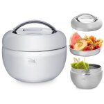 Thermos alimentaire en acier inoxydable - orion - 13l - 17x14 cm - maintien de chaleur jusqu� 2 heures ...