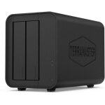 Terramaster f2 - 424 nas storage 2 baies n95 quadcore cpu 8gb ddr5 ram 2. 5gbe x2 stockage en rseau ...