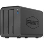 Terramaster f2 - 425 nas 2 baies avec cpu quad - core n5095 4 go ddr4 et port 2. 5gbe id�al pour le stockage ...