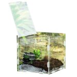 Terrarium magn�tique en acrylique pour reptiles hautement transparentconteneur d�levage damphibiens pour ...