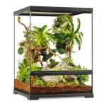 Terrarium paludarium 45x45x60cm reptile et amphibien pro terrarium pt4405 - exo terra