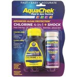 Bandelettes danalyse piscine aquachek chlorine 4 en 1 + shock aquachek - 50 chlore et 10 shock Bandelettes danalyse piscine aquachek chlorine 4 en 1 + shock aquachek - 50 chlore et 10 shock