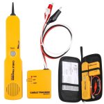 Testeur de circuit traceur de fils et gnrateur de tonalit testeur de cble rseau prise rj - 11 continuit ...