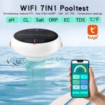 Testeur piscine intelligent 7 en 1 assistant smartphone chlore analyse neuf Testeur piscine intelligent 7 en 1 assistant smartphone chlore analyse neuf