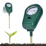 Testeur de sol 3 - en - 1 aimoonsa ? ph humidit� et fertilit� sans pile pour jardin et plantes