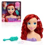 Tte  coiffer - disney - ariel - 20 cm - 3 accessoires - pour enfants  partir de 3 ans