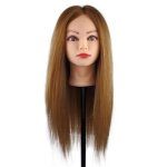 T�te � coiffer - mannequin head - 26 inch - 95% vrais cheveux humains