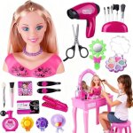 Tte  coiffer et maquiller style et coiffure jeu de beaut et mode ensemble avec sche cheveux 35 pcs ...