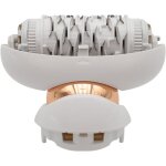 T�te d�pilation braun silk - �pil 9 flex 81719648 - rechange blanche et or rose