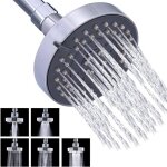 T�te de douche pluie 10 cm pommeau de douche petite pommes de douche fixes en plastique t�te de douche ...