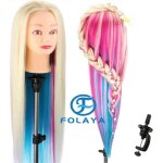 Tte dexercice folaya 26? - coiffure cosmtologie pratique mannequin poupe - cheveux synthtiques