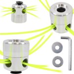 T�te de fil pour motorsense rasentrimer t�te en aluminium + fil pour brast fuxtec nac victus