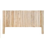 Tête de lit 180 cm en rondins bois de teck massif blanchi - mariano meubletmoi Tête de lit 180 cm en rondins bois de teck massif blanchi - mariano meubletmoi