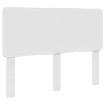 T�te de lit en bois ding�nierie - vidaxl - blanc - 160 cm - 163x3x100 cm - facile � nettoyer - durable ...