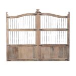 Tête de lit en bois de manguier 160cm salomé Tête de lit en bois de manguier 160cm salomé