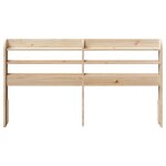 T�te de lit - t�te de cadre de lit avec �tag�res 160 cm bois massif de pin(947846)zlh