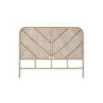 Tte de lit - giner y colomer - rotin naturel - 150 cm - style organique