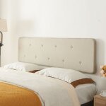 Tte de lit tokke 180 x 48 cm beige