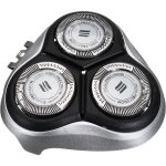 T�te de rasoir - philips - hq8 - 3 pi�ces - syst�me de coupe de pr�cision - lames en acier inoxydable ...