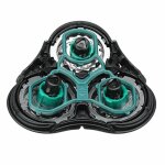 Tête de rasoir de remplacement ensemble complet rq11 pour philips norelco rq1150 1190x 1180x 1160x 1150x ... Tête de rasoir de remplacement ensemble complet rq11 pour philips norelco rq1150 1190x 1180x 1160x 1150x ...