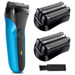 T�te de rechange 21b series 3 pour braun rasoir �lectrique t�te de rechange s3 humide et sec grille et ...